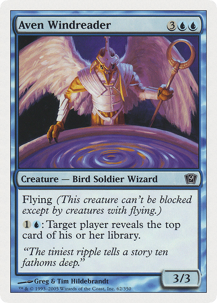 Image of Aven Windreader [Ninth Edition]