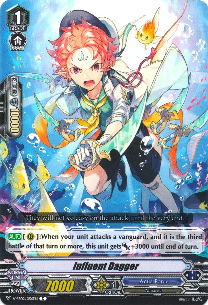 Image of Influent Dagger (V-EB02/056EN) [Champions of the Asia Circuit]