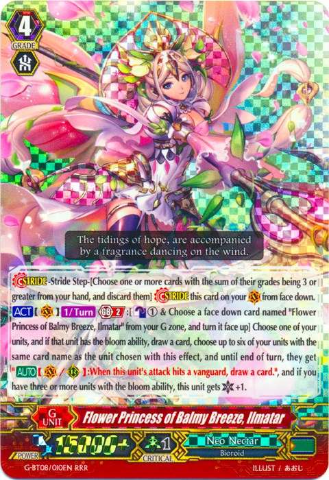 Image of Flower Princess of Balmy Breeze, Ilmatar (G-BT08/010EN) [Absolute Judgment]