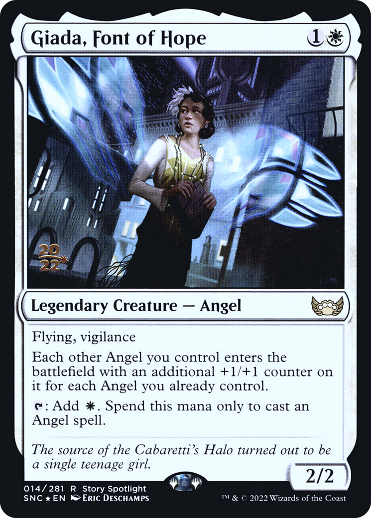 Image of Giada, Font of Hope [Streets of New Capenna Prerelease Promos]