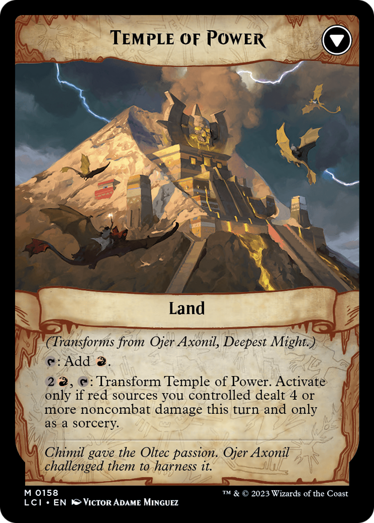 Image of Ojer Axonil, Deepest Might // Temple of Power [The Lost Caverns of Ixalan]