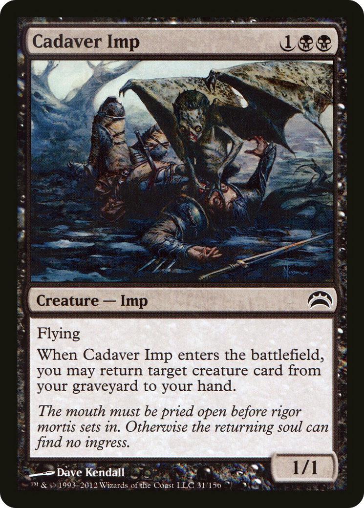 Image of Cadaver Imp (PC2-031) - Planechase 2012 Foil