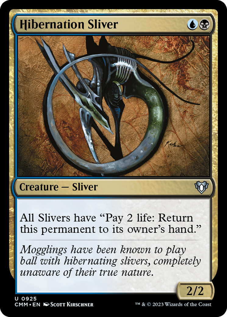 Image of Hibernation Sliver [Commander Masters]