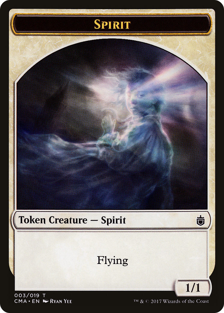 Image of Spirit Token [Commander Anthology Tokens]