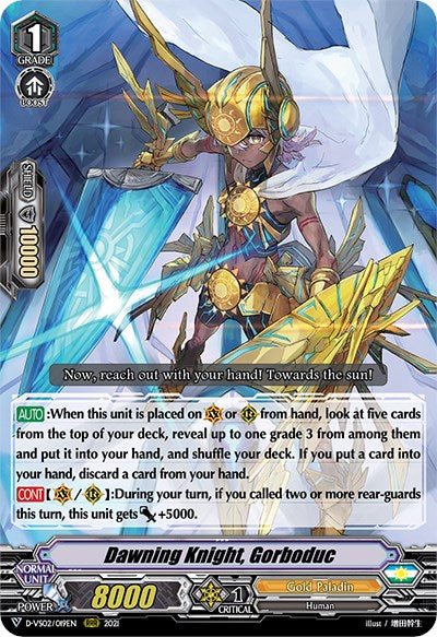 Image of Dawning Knight, Gorboduc (D-VS02/019EN) [V Clan Collection Vol.2]