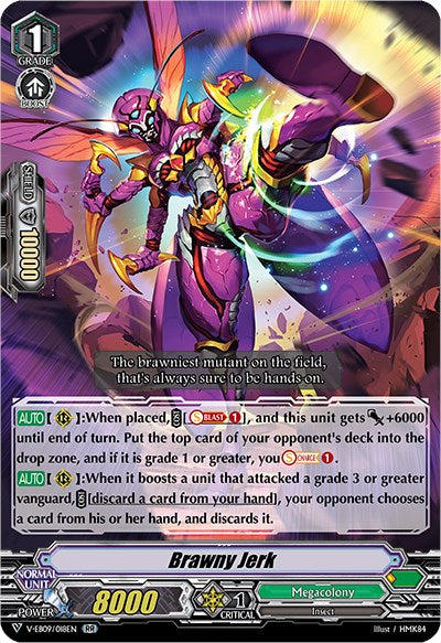 Image of Brawny Jerk (V-EB09/018EN) [The Raging Tactics]