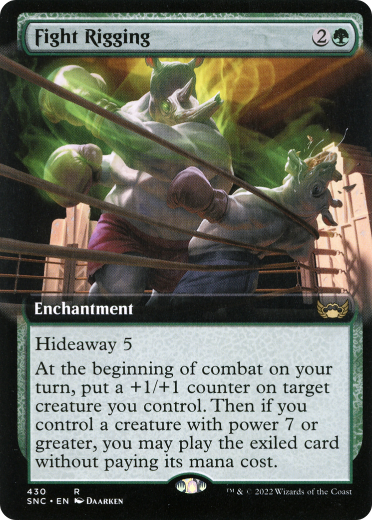 Image of Fight Rigging (Extended Art) [Streets of New Capenna]
