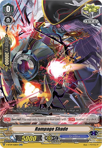 Image of Rampage Shade (V-BT09/028EN) [Butterfly d'Moonlight]