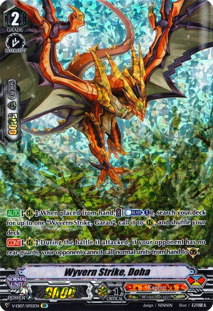 Image of Wyvern Strike, Doha (V-EB07/SP02EN) [The Heroic Evolution]