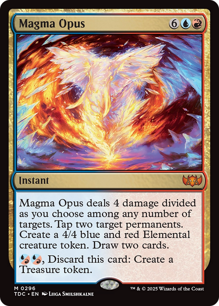Image of Magma Opus [Tarkir: Dragonstorm Commander]