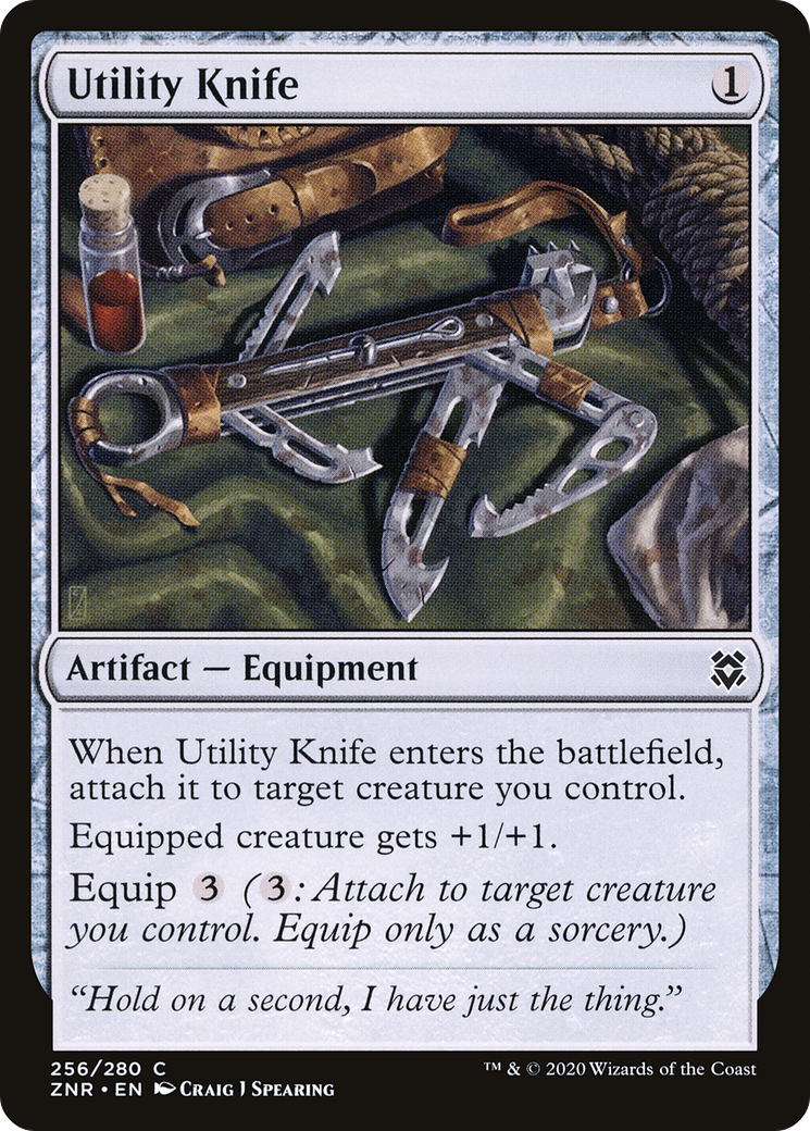 Image of Utility Knife [Zendikar Rising]