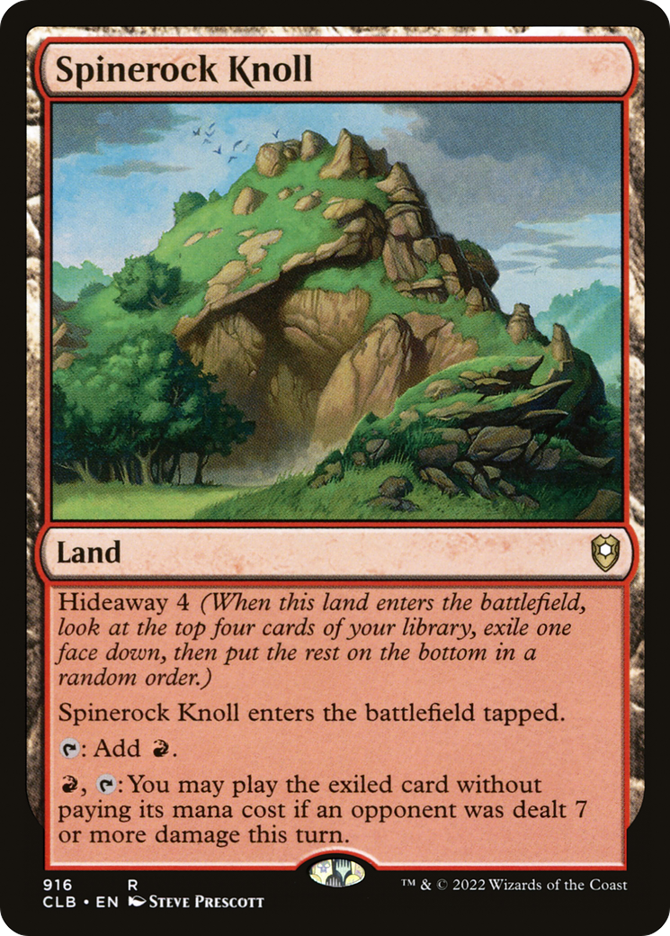 Image of Spinerock Knoll [Commander Legends: Battle for Baldur's Gate]