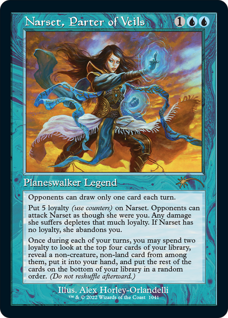Image of Narset, Parter of Veils (Retro) [Secret Lair Drop Series]