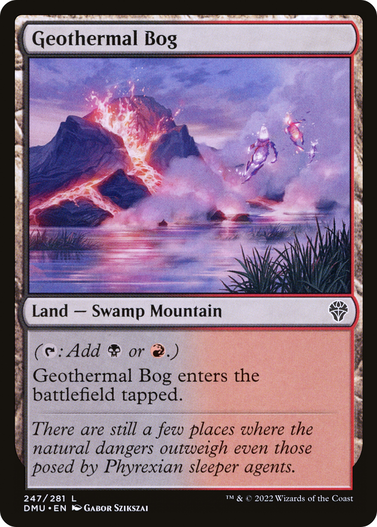 Image of Geothermal Bog [Dominaria United]