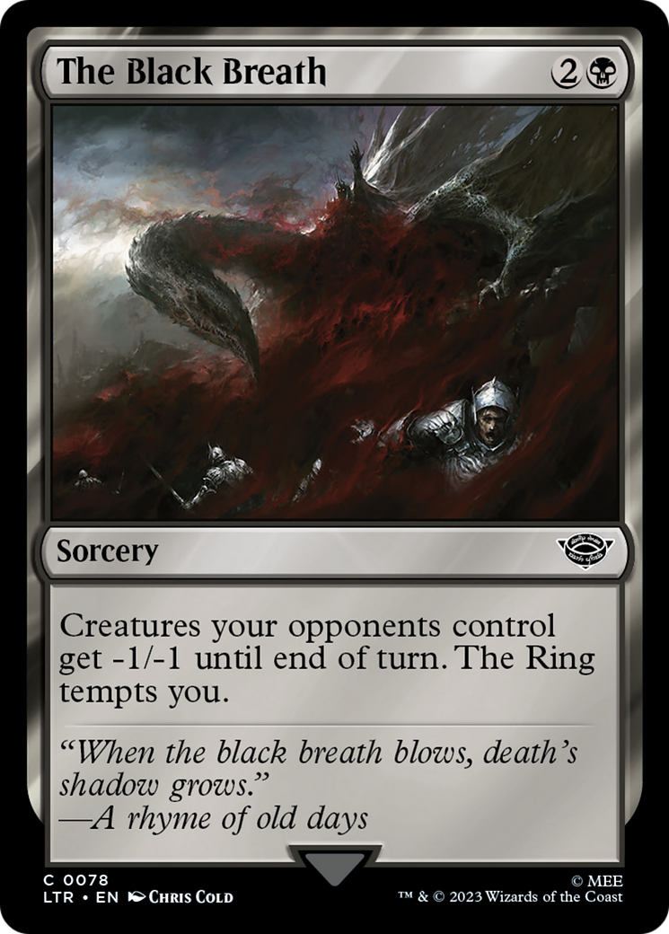 Image of The Black Breath [The Lord of the Rings: Tales of Middle-Earth]