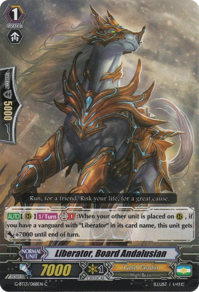 Image of Liberator, Board Andalusian (G-BT13/068EN) [Ultimate Stride]
