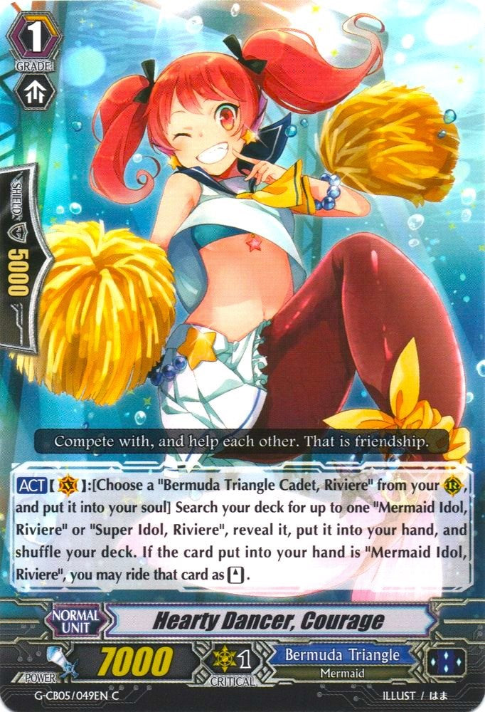 Image of Hearty Dancer, Courage (G-CB05/049EN) [Prismatic Divas]