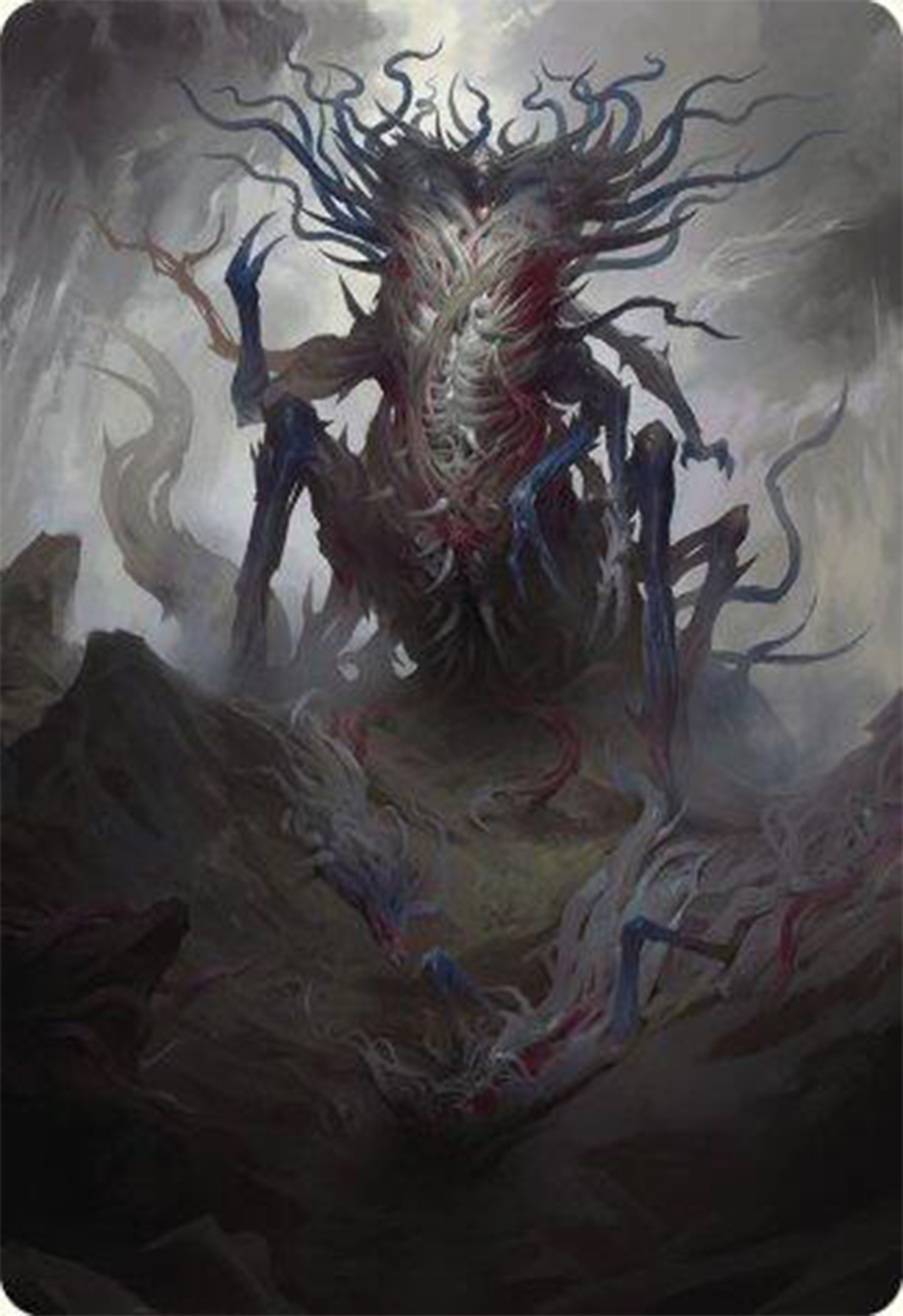 Image of Azlask, the Swelling Scourge Art Card [Modern Horizons 3 Art Series]