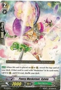 Image of Pansy Musketeer, Sylvia (PR/0120EN) [Promo Cards]