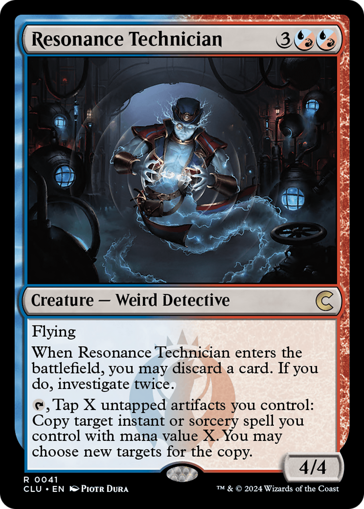 Image of Resonance Technician [Ravnica: Clue Edition]