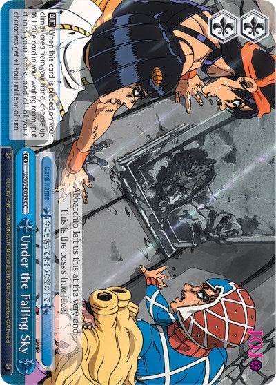 Image of Under the Falling Sky (JJ/S66-E099 CC) [JoJo's Bizarre Adventure: Golden Wind]