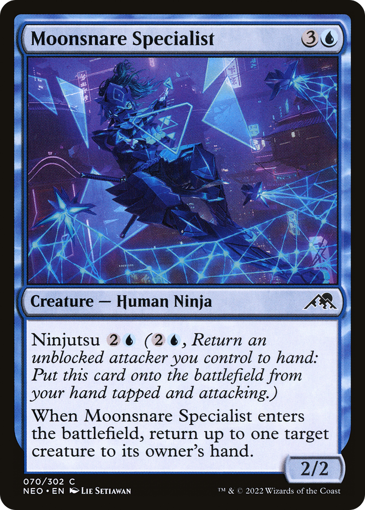 Image of Moonsnare Specialist [Kamigawa: Neon Dynasty]