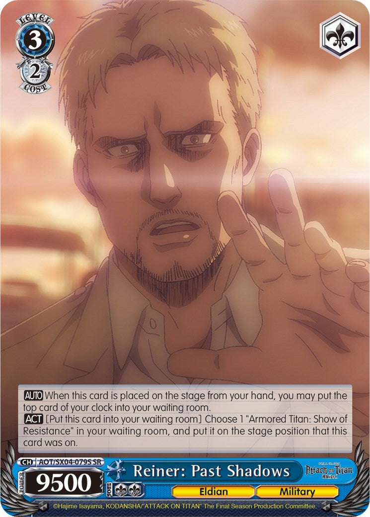 Image of Reiner: Past Shadows (Foil) [Attack On Titan: Final Season]