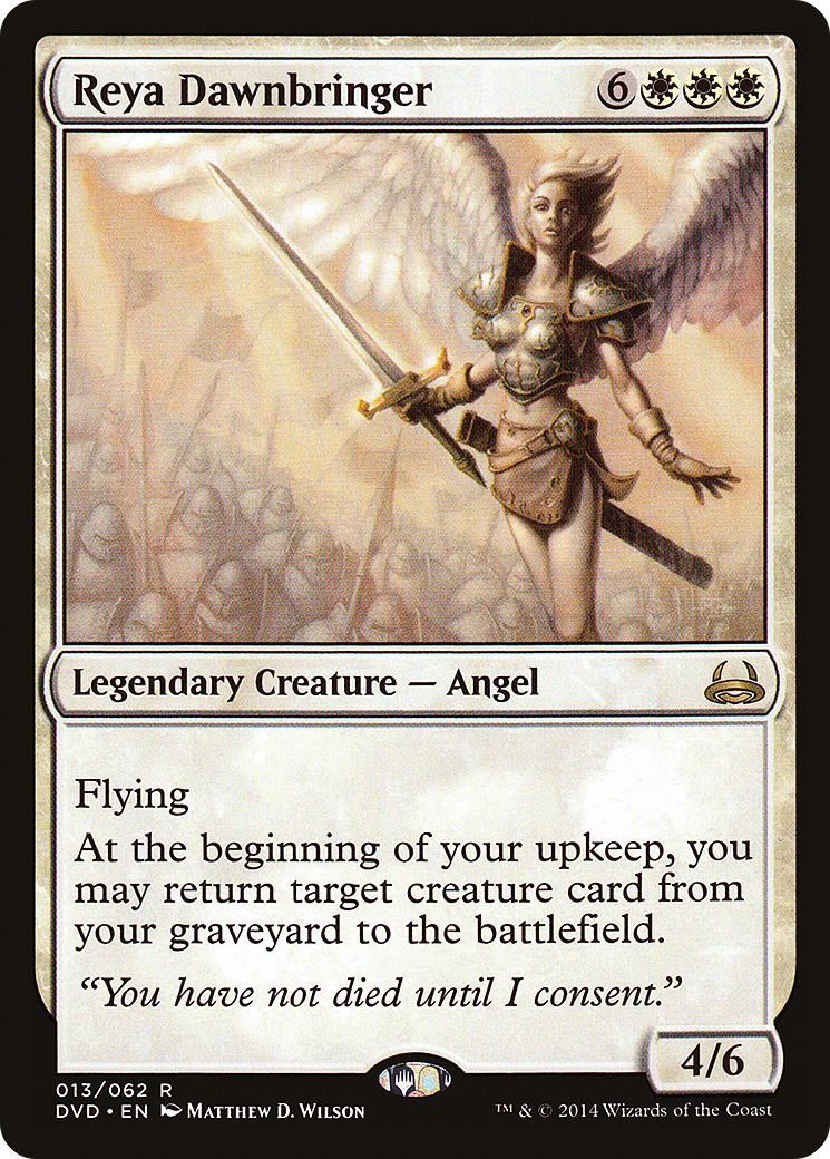 Image of Reya Dawnbringer (Divine vs. Demonic) [Duel Decks Anthology]