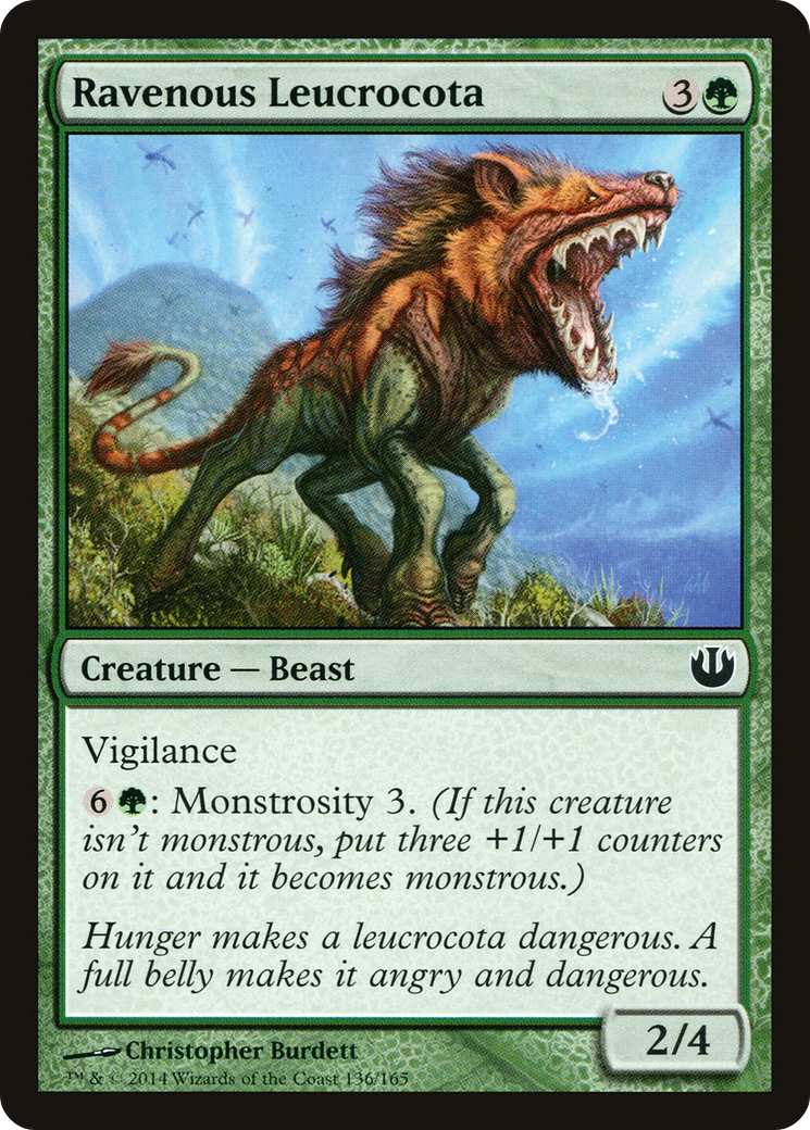 Image of Ravenous Leucrocota [Journey into Nyx]