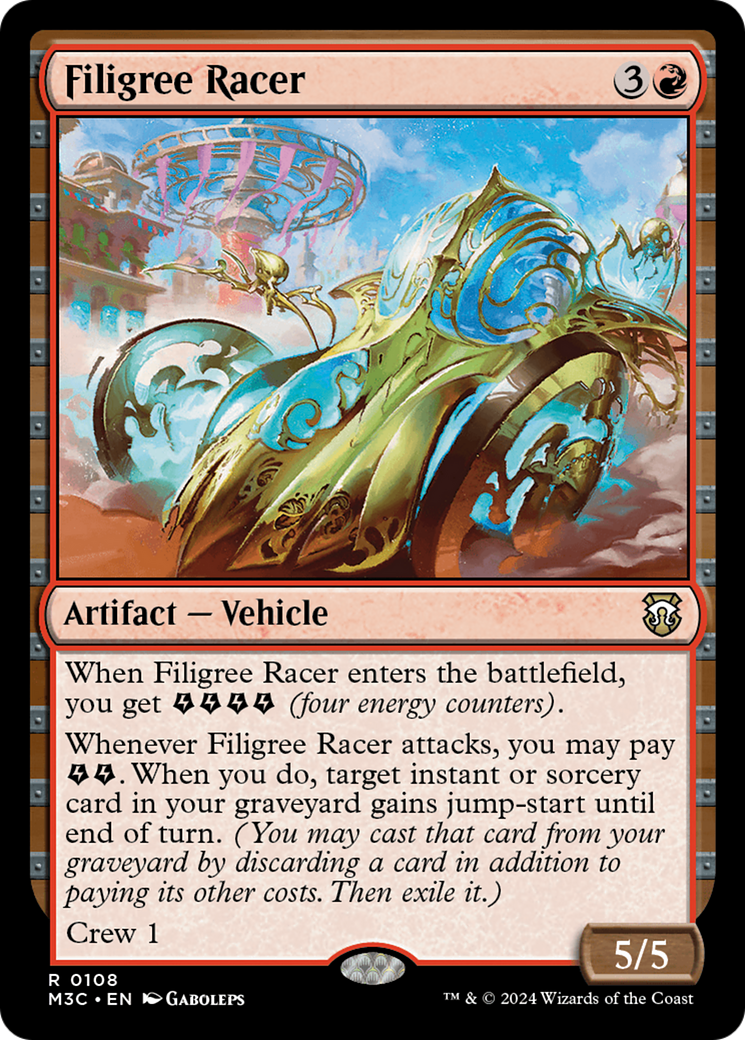Image of Filigree Racer [Modern Horizons 3 Commander]