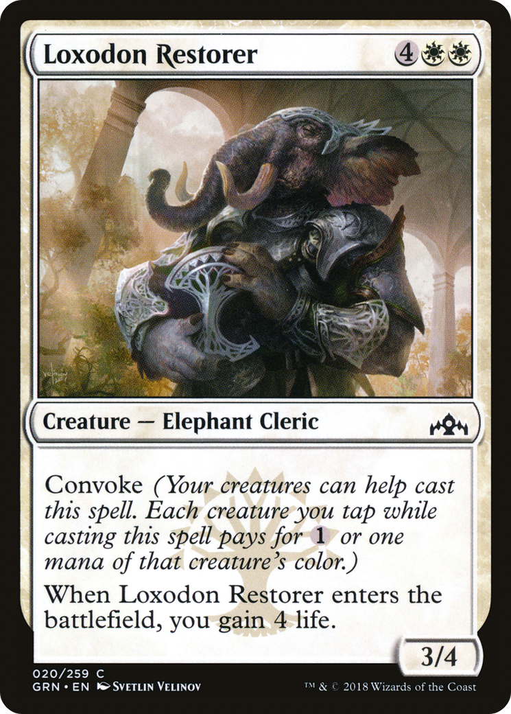Image of Loxodon Restorer [Guilds of Ravnica]