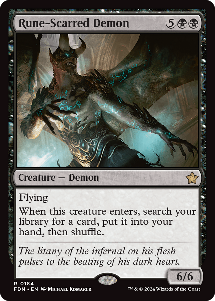 Image of Rune-Scarred Demon [Foundations]