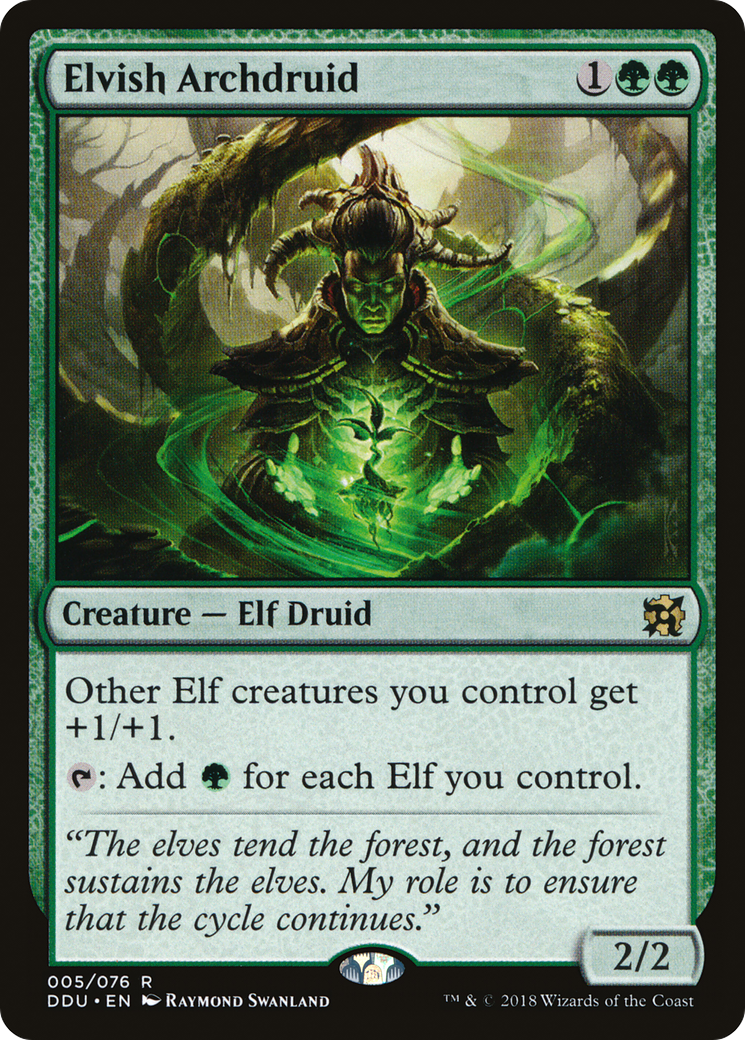 Image of Elvish Archdruid [Duel Decks: Elves vs. Inventors]