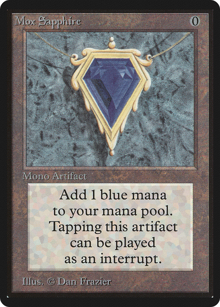 Image of Mox Sapphire [Beta Edition]