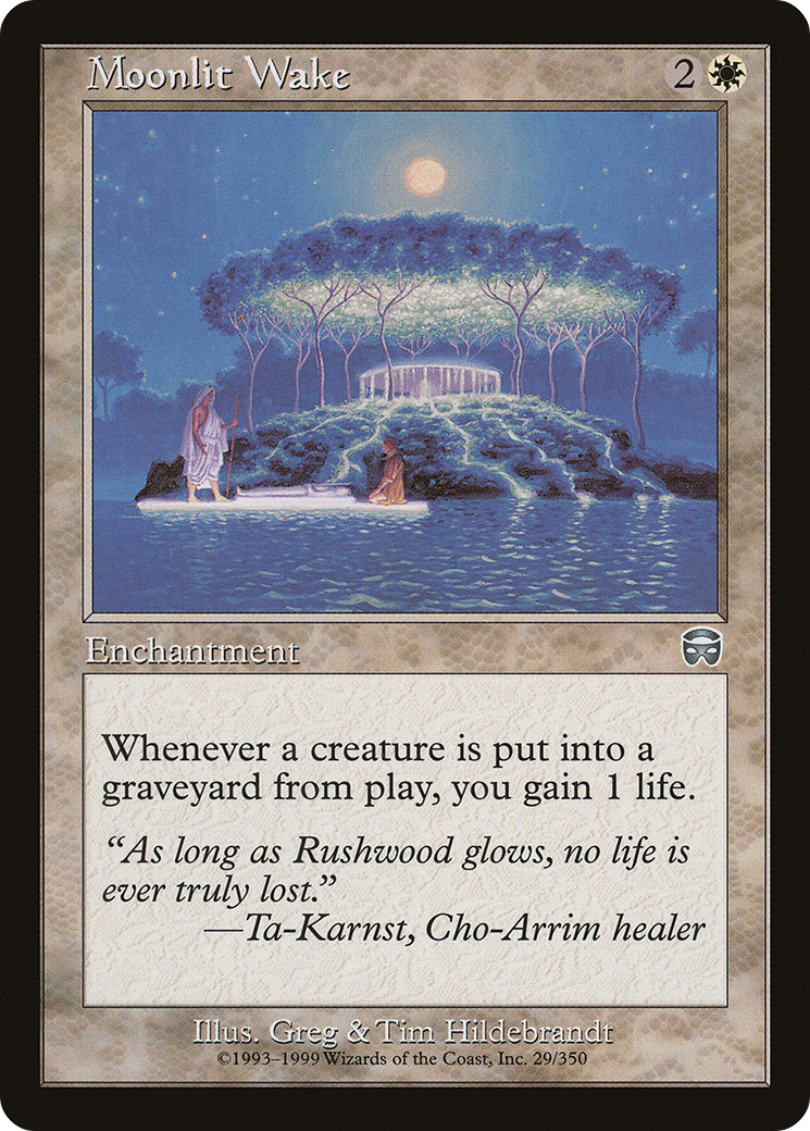 Image of Moonlit Wake [Mercadian Masques]