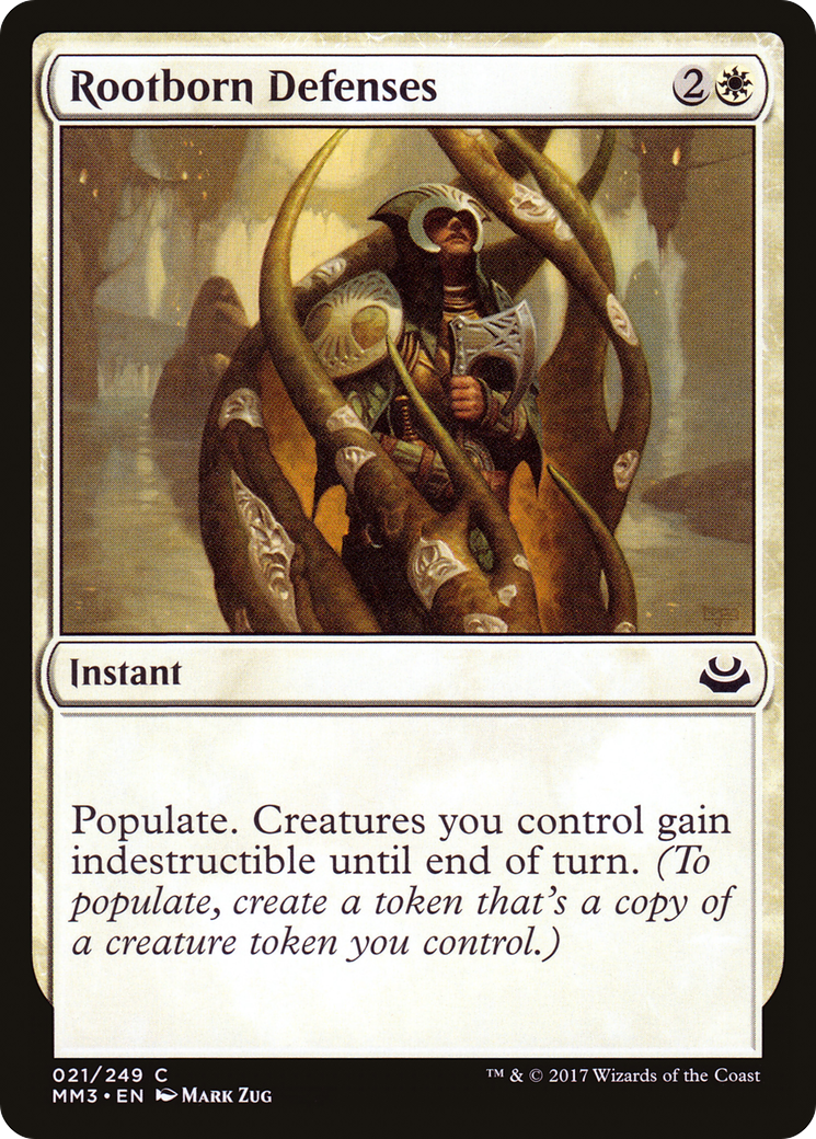 Image of Rootborn Defenses [Modern Masters 2017]