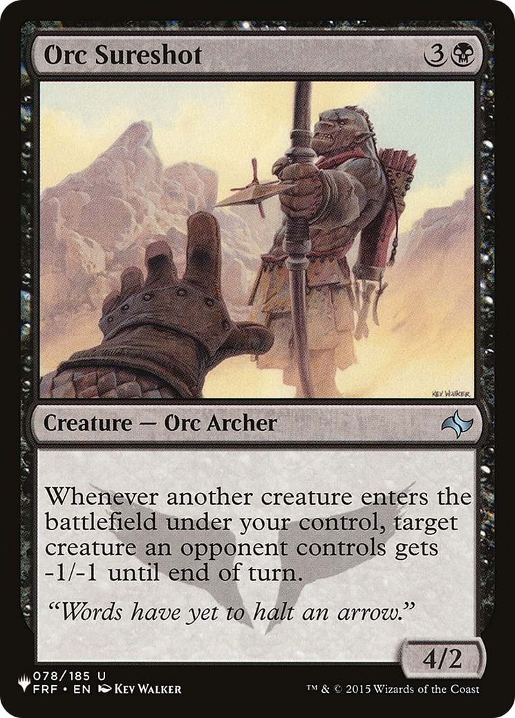 Image of Orc Sureshot [The List]