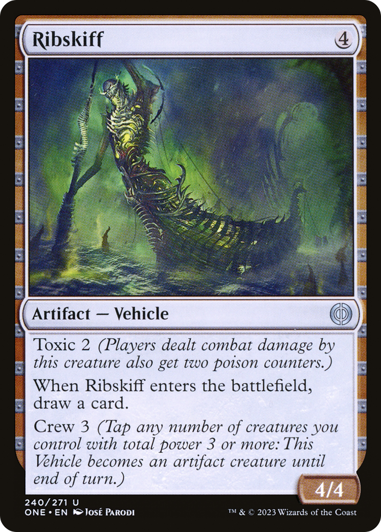 Image of Ribskiff [Phyrexia: All Will Be One]