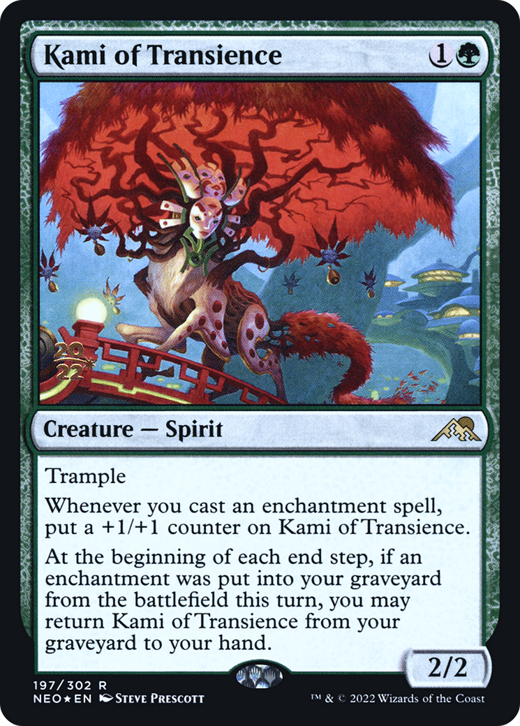 Image of Kami of Transience [Kamigawa: Neon Dynasty Prerelease Promos]