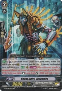 Image of Beast Deity, Jackalord (G-BT06/067EN) [Transcension of Blade & Blossom]