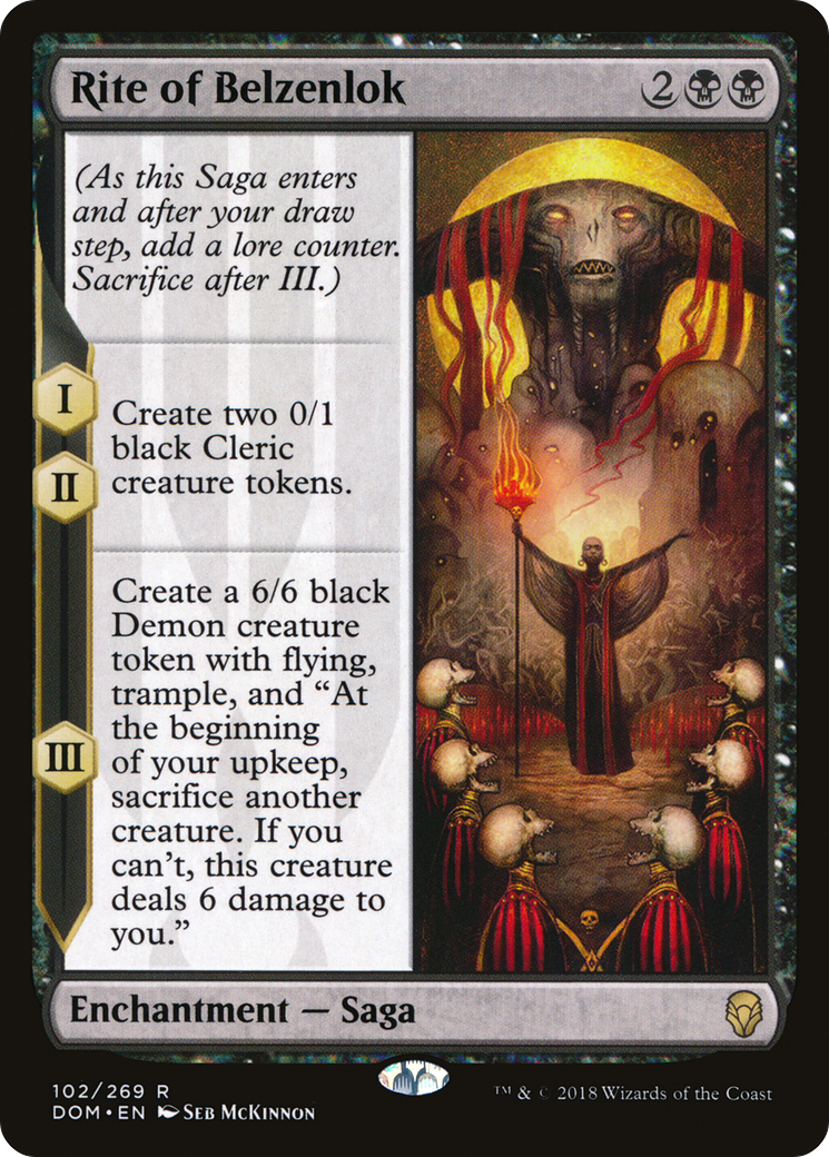 Image of Rite of Belzenlok [Dominaria]