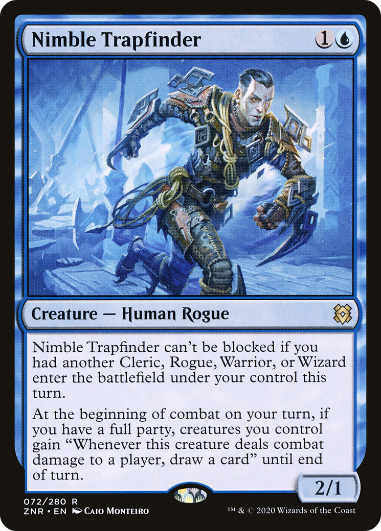 Image of Nimble Trapfinder [Zendikar Rising]