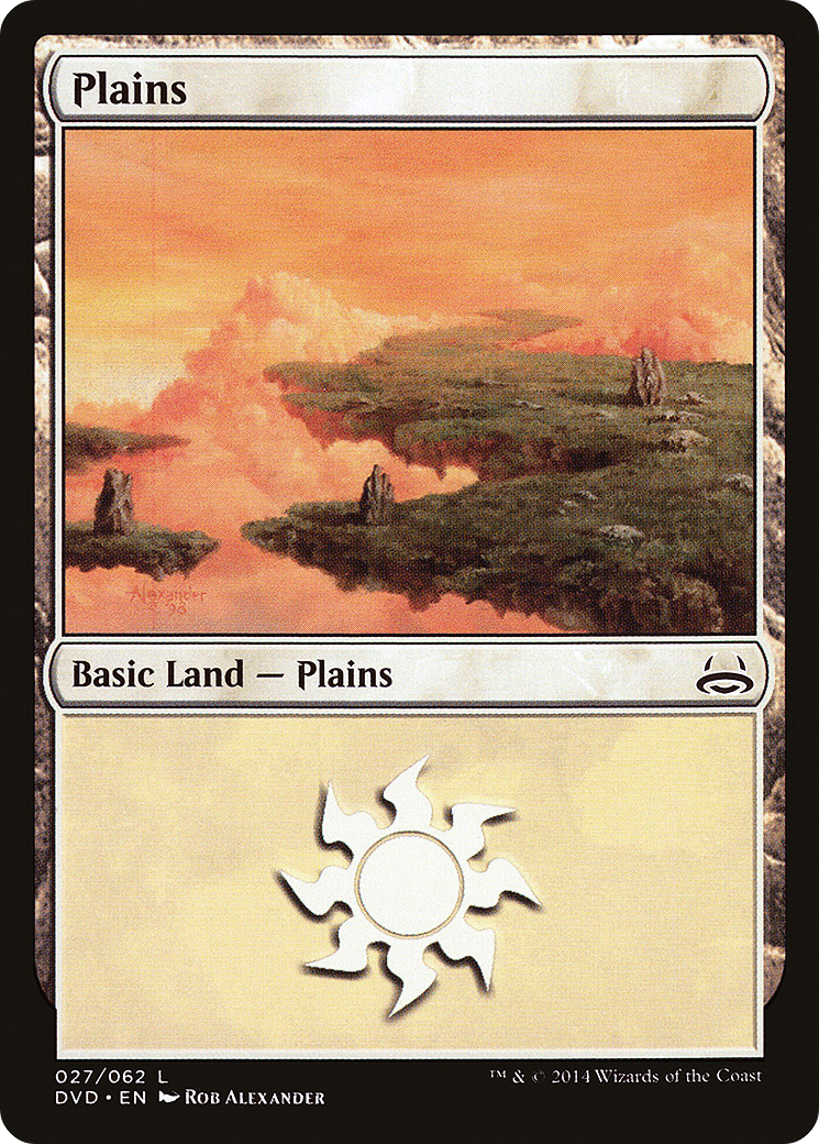 Image of Plains (27) (Divine vs. Demonic) [Duel Decks Anthology]