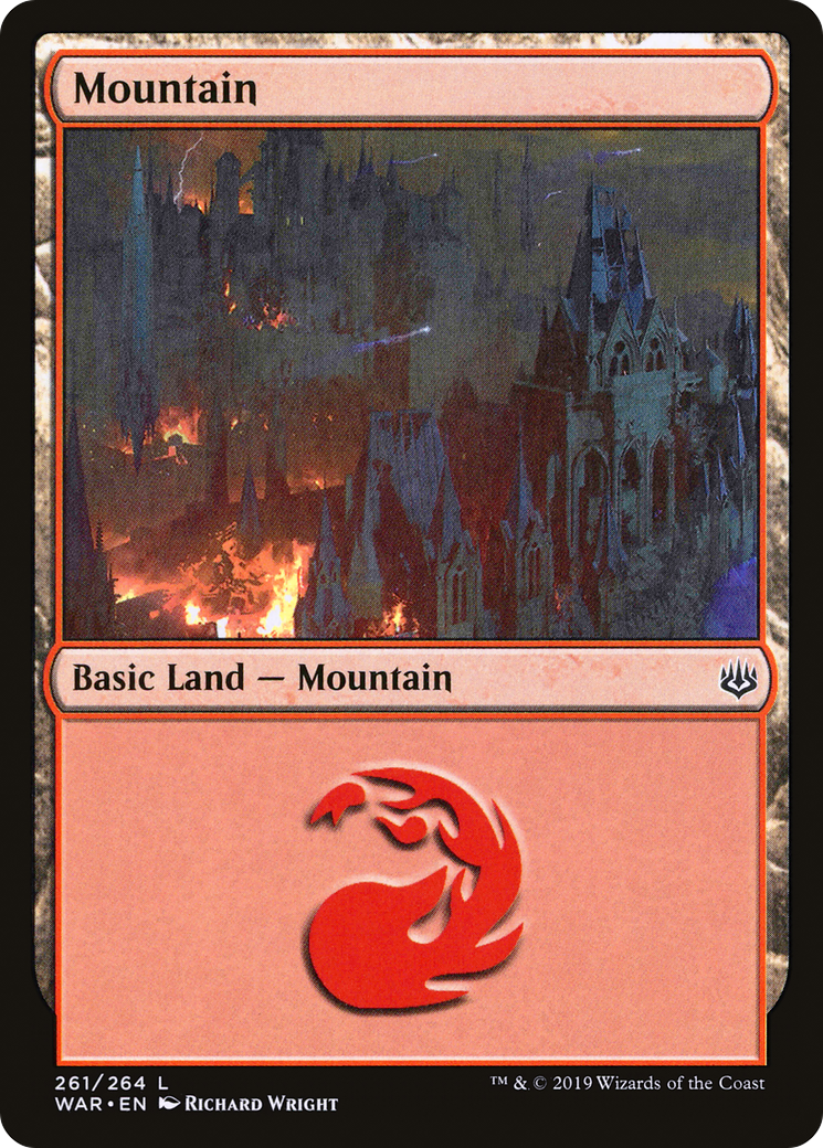 Image of Mountain (261) [War of the Spark]