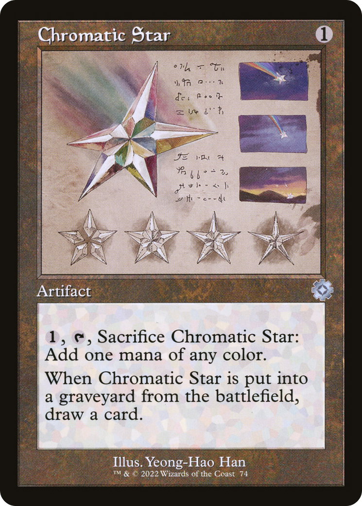 Image of Chromatic Star (Retro Schematic) [The Brothers' War Retro Artifacts]