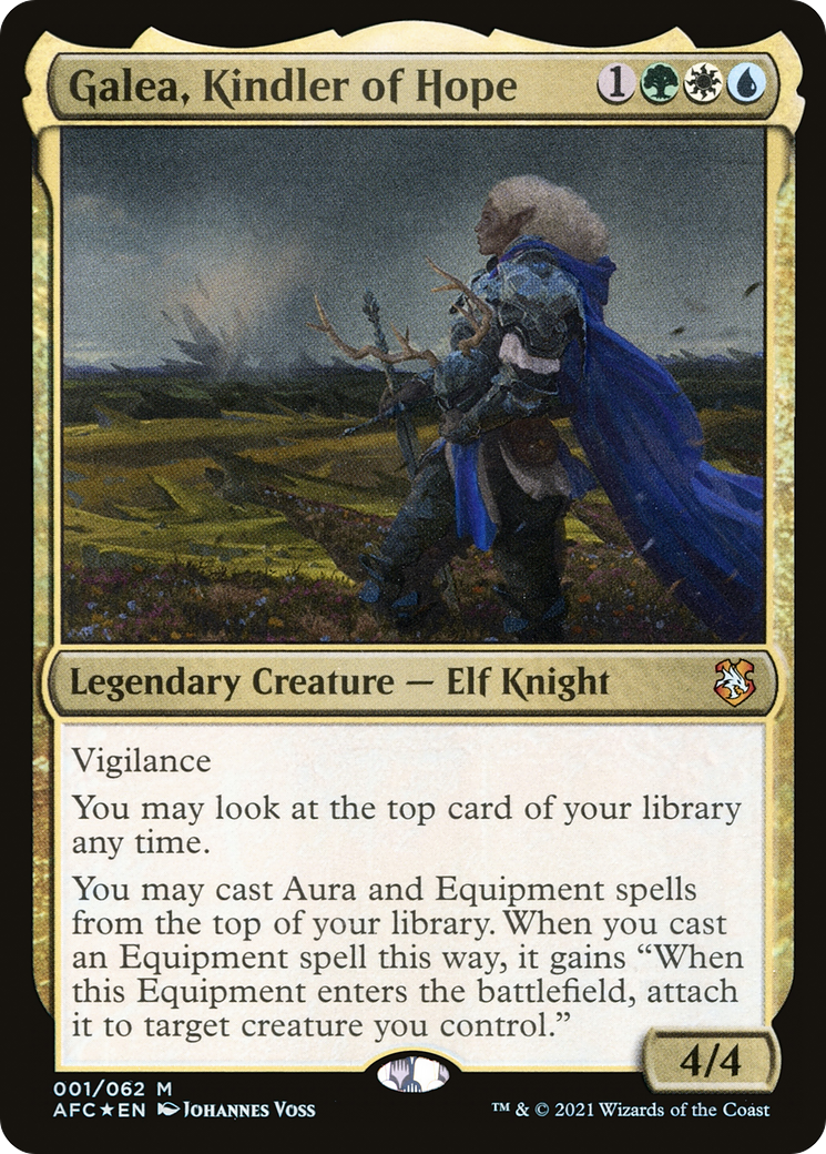 Image of Galea, Kindler of Hope [Dungeons & Dragons: Adventures in the Forgotten Realms Commander]