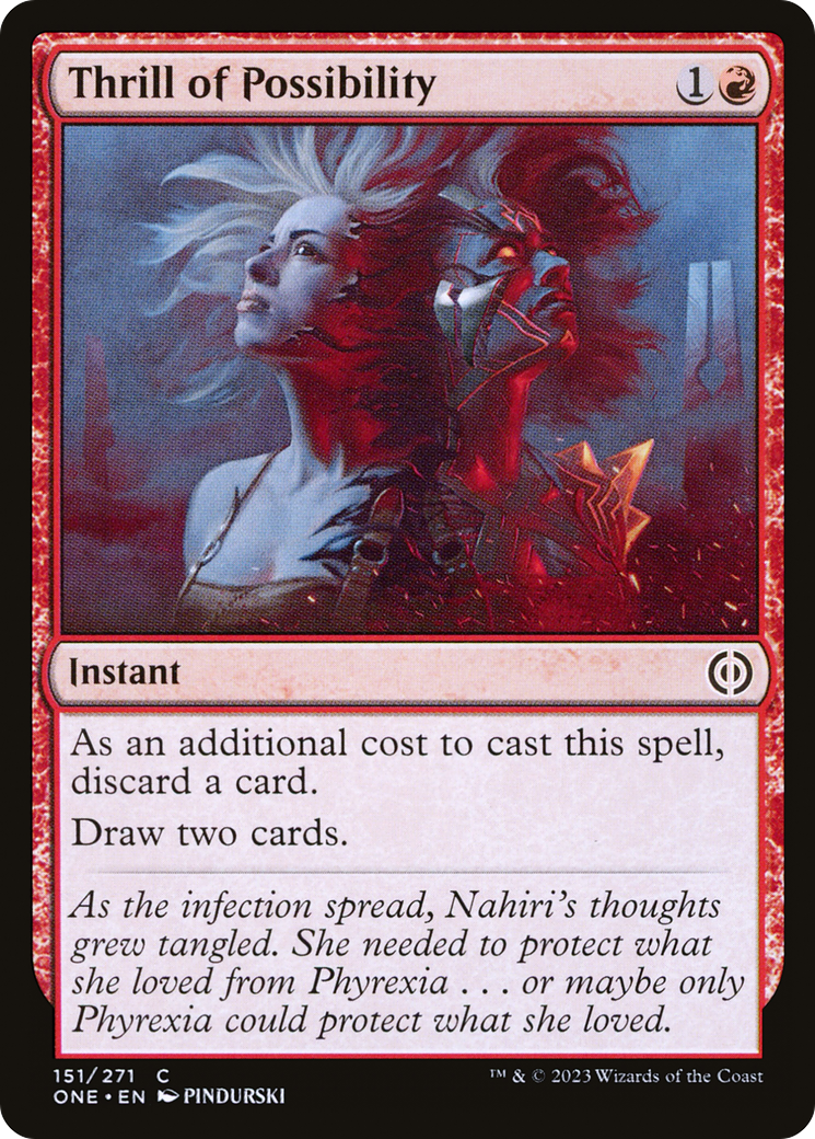Image of Thrill of Possibility [Phyrexia: All Will Be One]