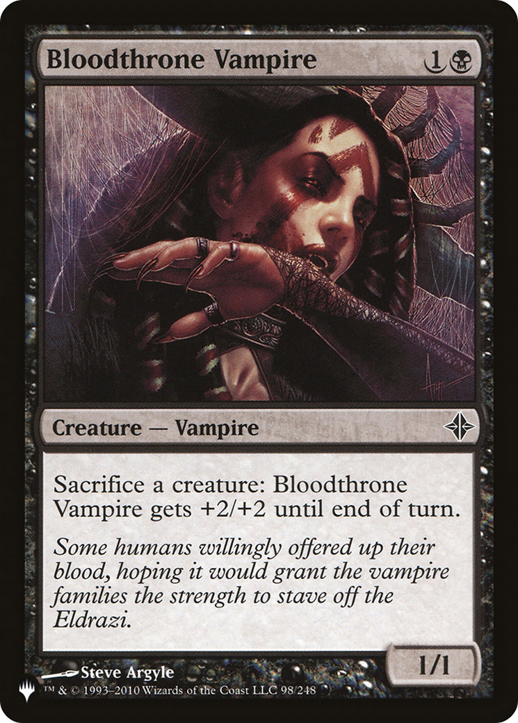 Image of Bloodthrone Vampire [The List]