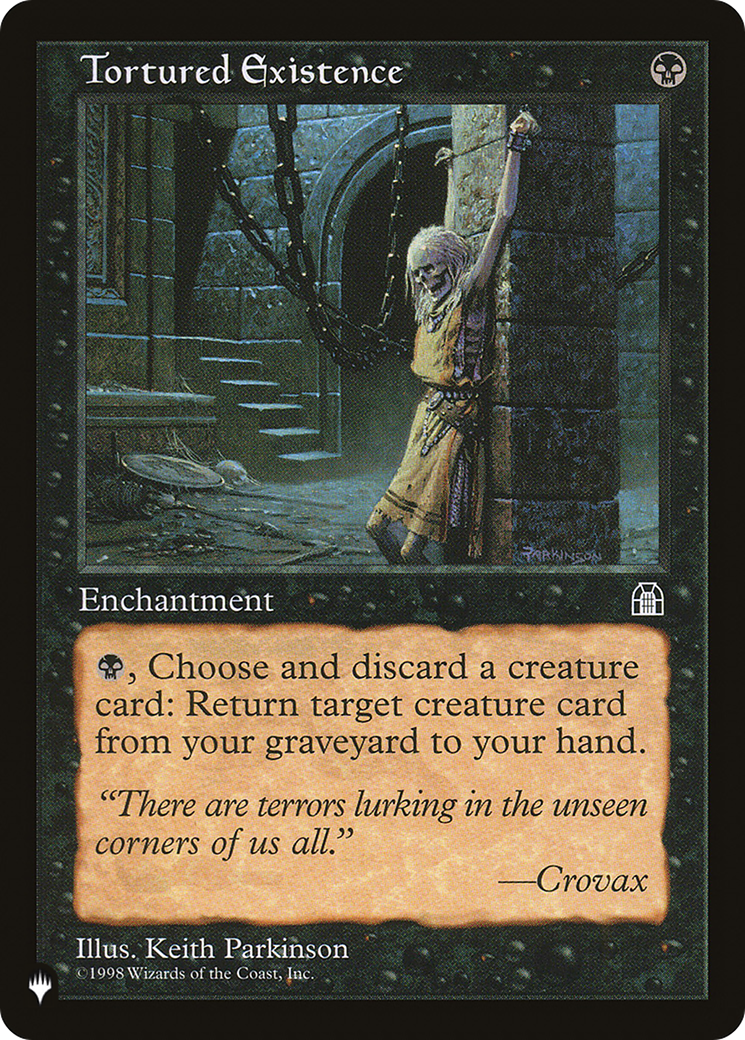 Image of Tortured Existence [The List]