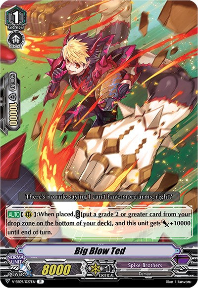Image of Big Blow Ted (V-EB09/027EN) [The Raging Tactics]